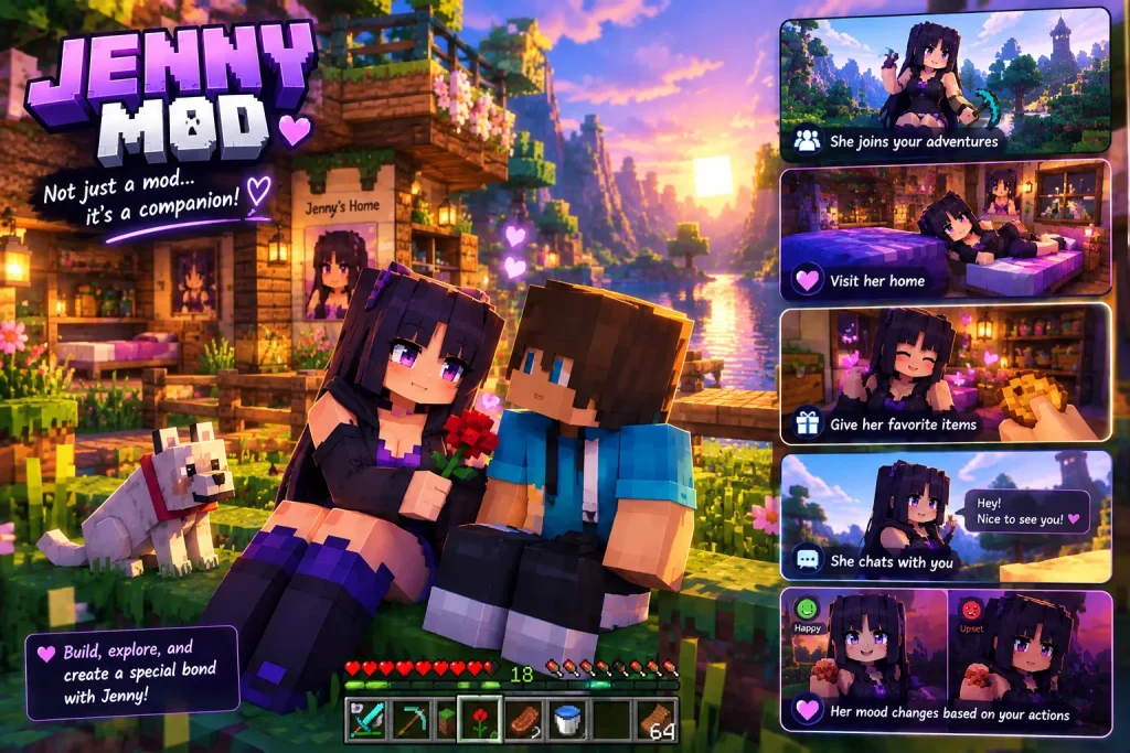 #Home Page 19 Jenny Mod A Cozy Minecraft Adventure
