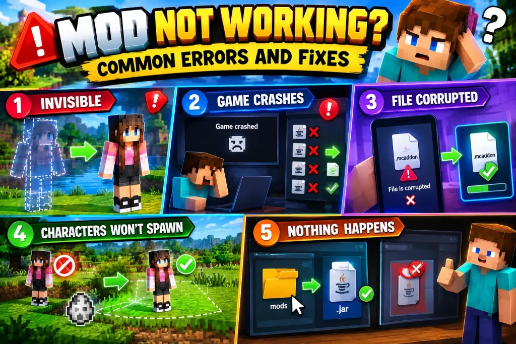 #Home Page 85 Minecraft Mod Errors and Fixes Guide