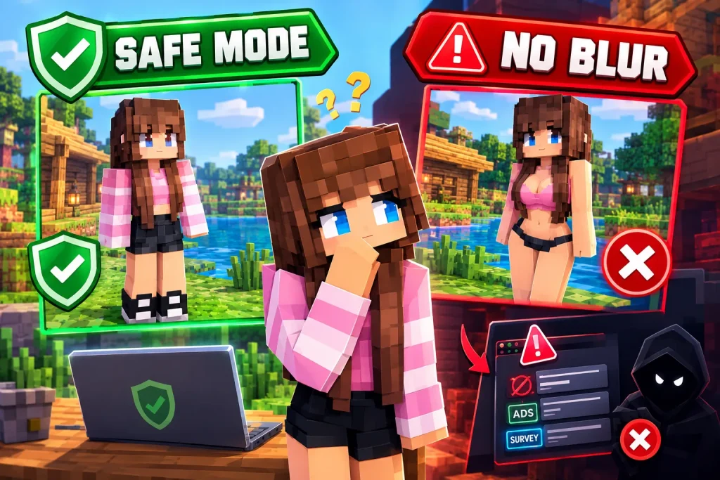 #Home Page 87 Safe Mode vs. No Blur Risk